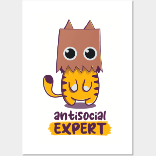 Antisocial EXPERT Posters and Art